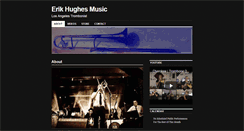 Desktop Screenshot of erikhughesmusic.com